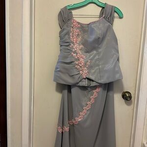 Gray Philippines tailored size 2x Maxi